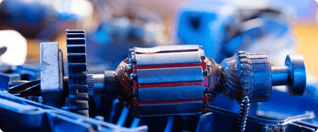 Factory workers discussing